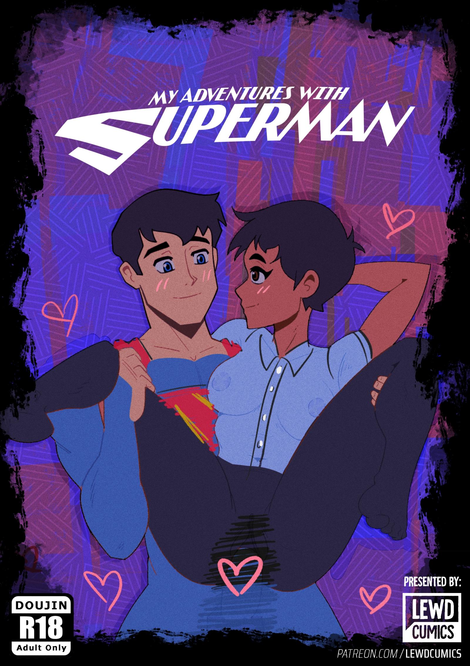 My Adventures with Superman - LewdCumics - adult comic cover