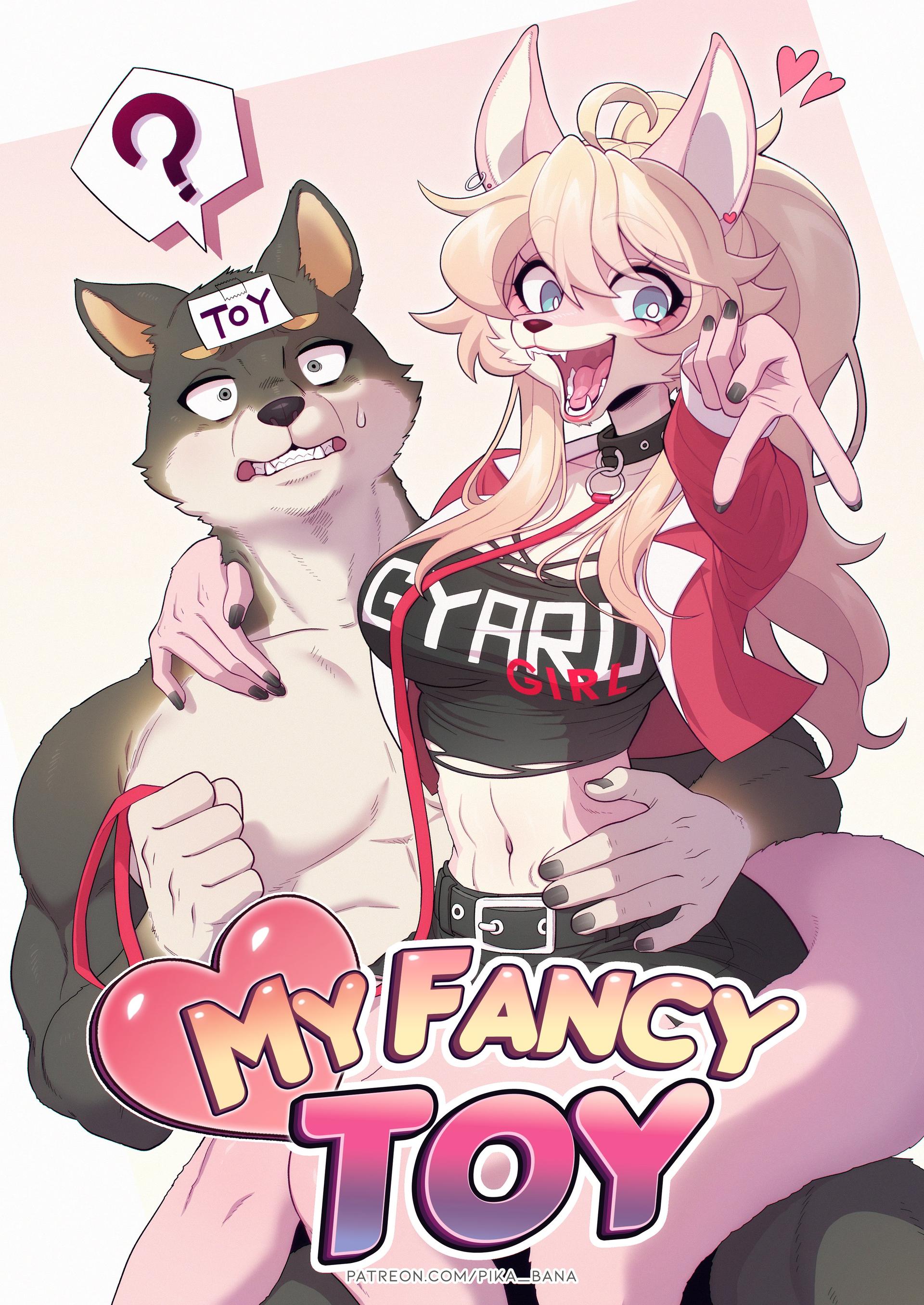 My Fancy Toy - adult comic cover