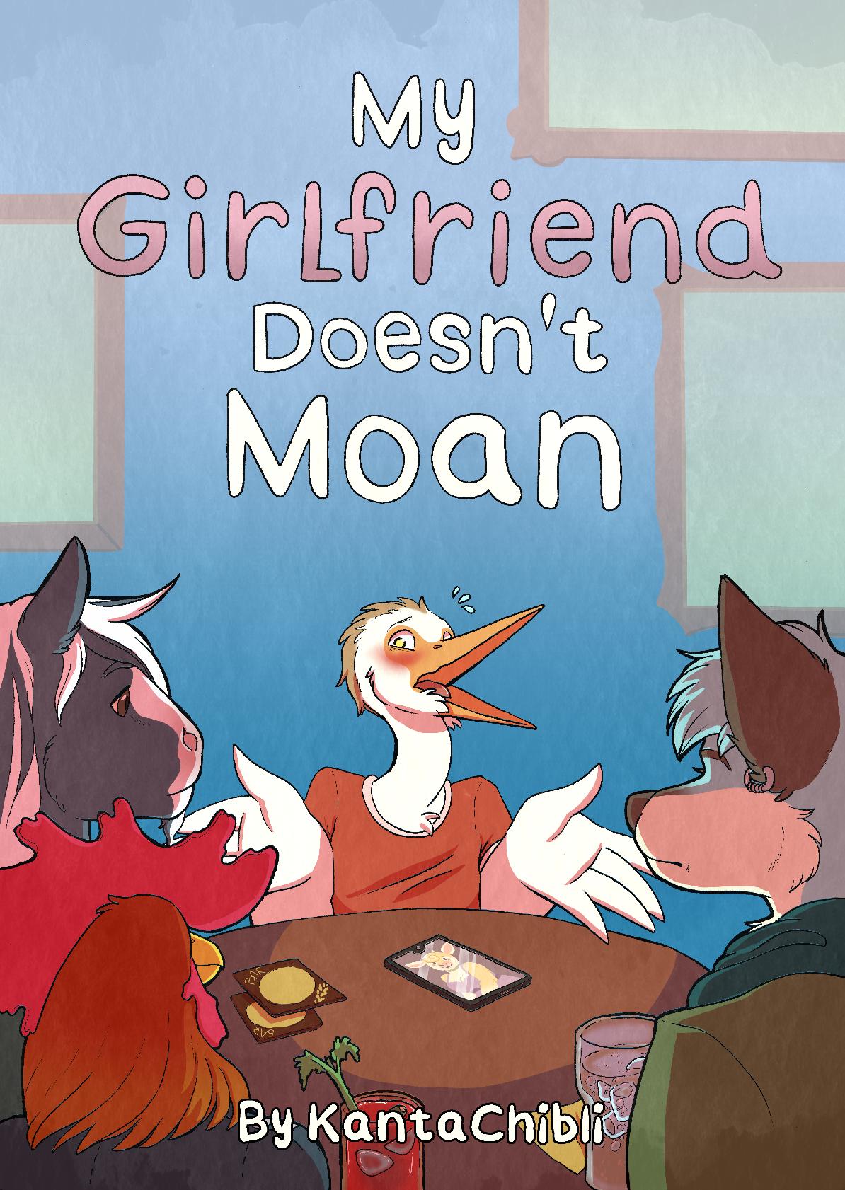 My Girlfriend Doesn't Moan - adult comic cover