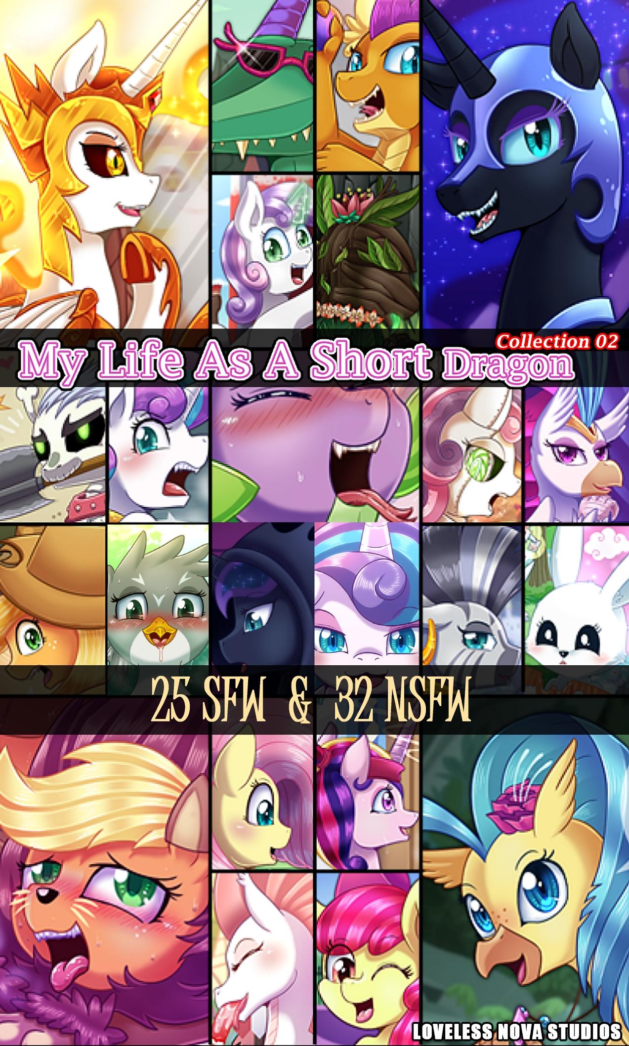 My Life As A Short Dragon 2 - adult comic cover