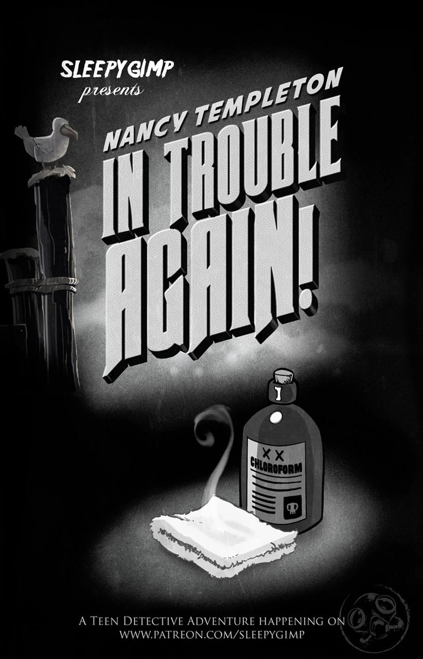 Nancy Templeton - In Trouble Again - adult comic cover
