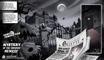 Nancy Templeton - Mystery of the Vanished Heiress - Read free adult comic online