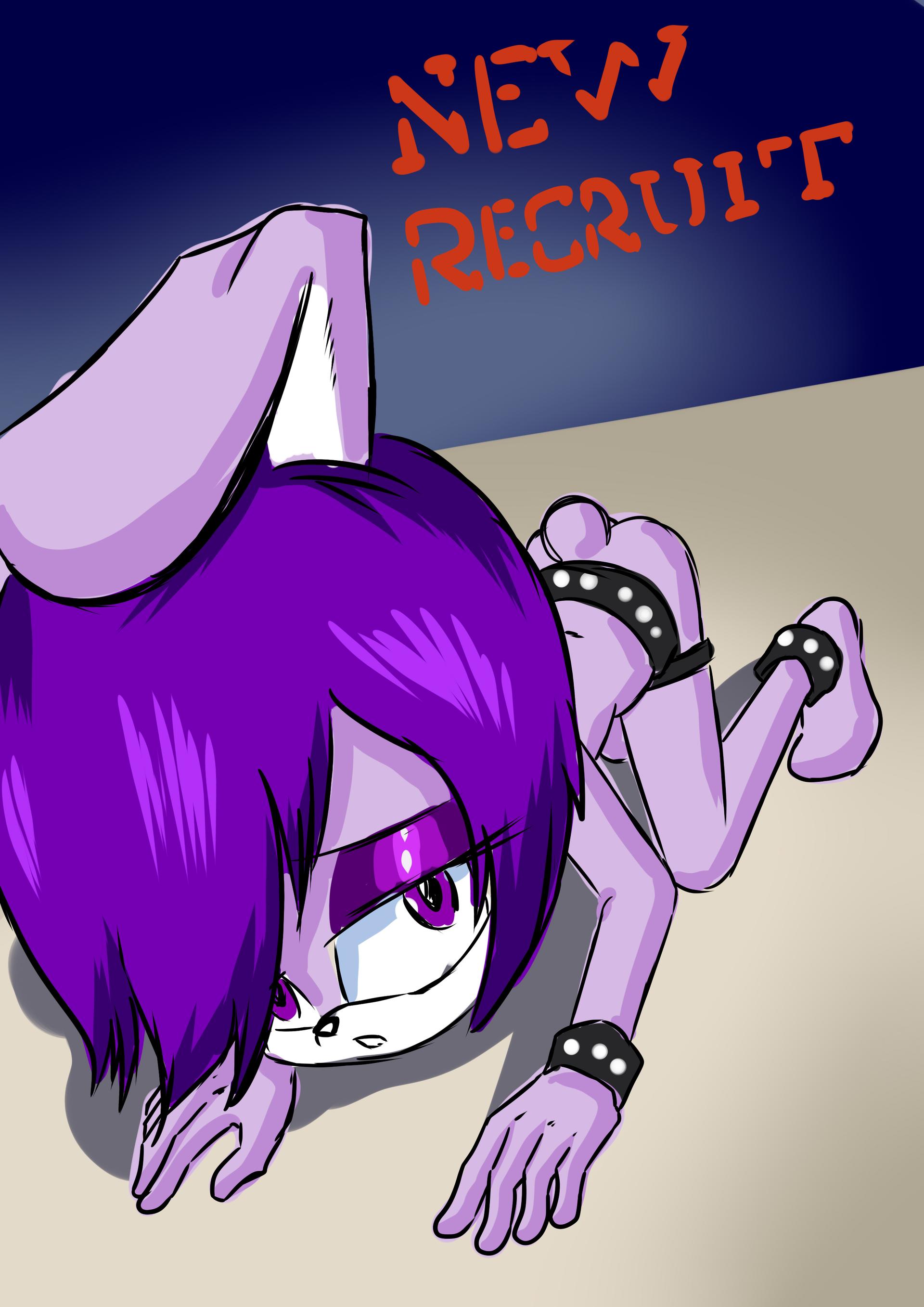 New Recruit - adult comic cover