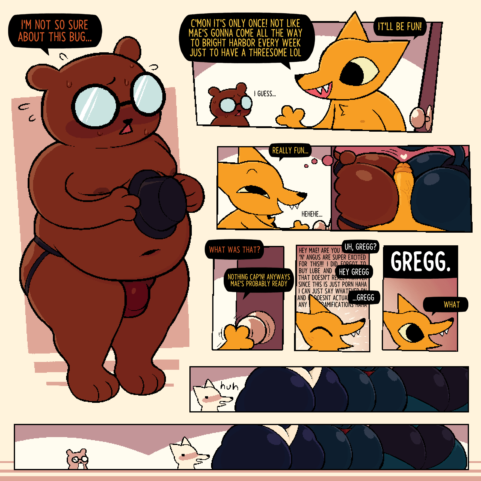 Night in the Woods Comic - adult comic cover