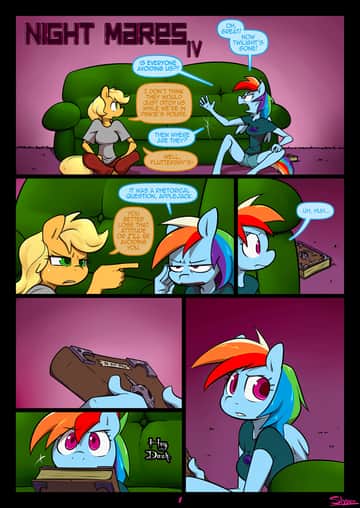 Night Mares 4 - Read free adult comic online