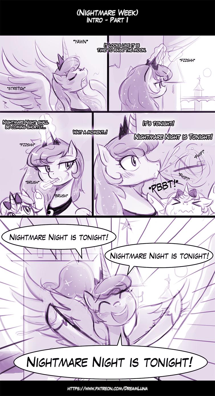 Nightmare Week - adult comic cover
