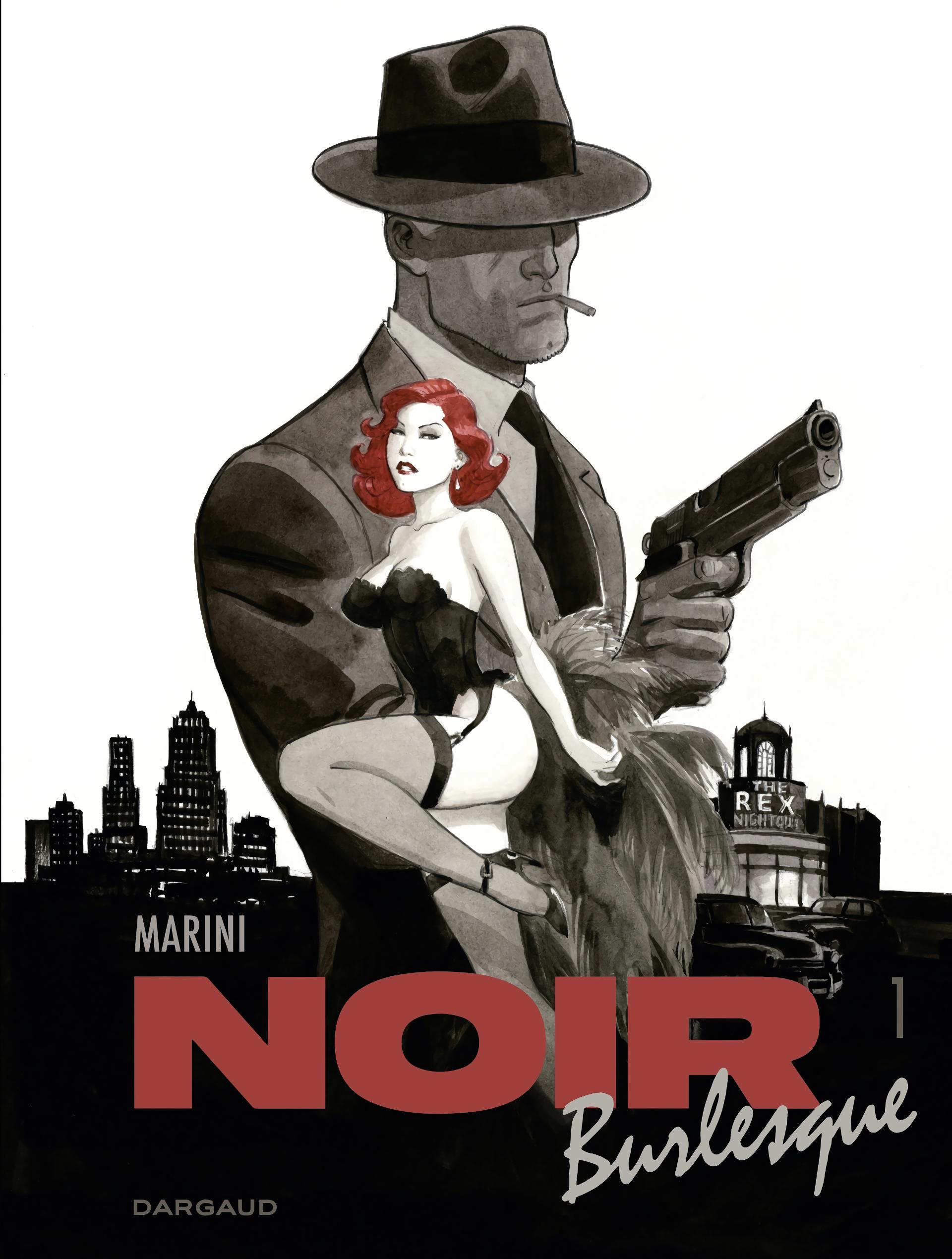 Noir Burlesque 1 - adult comic cover