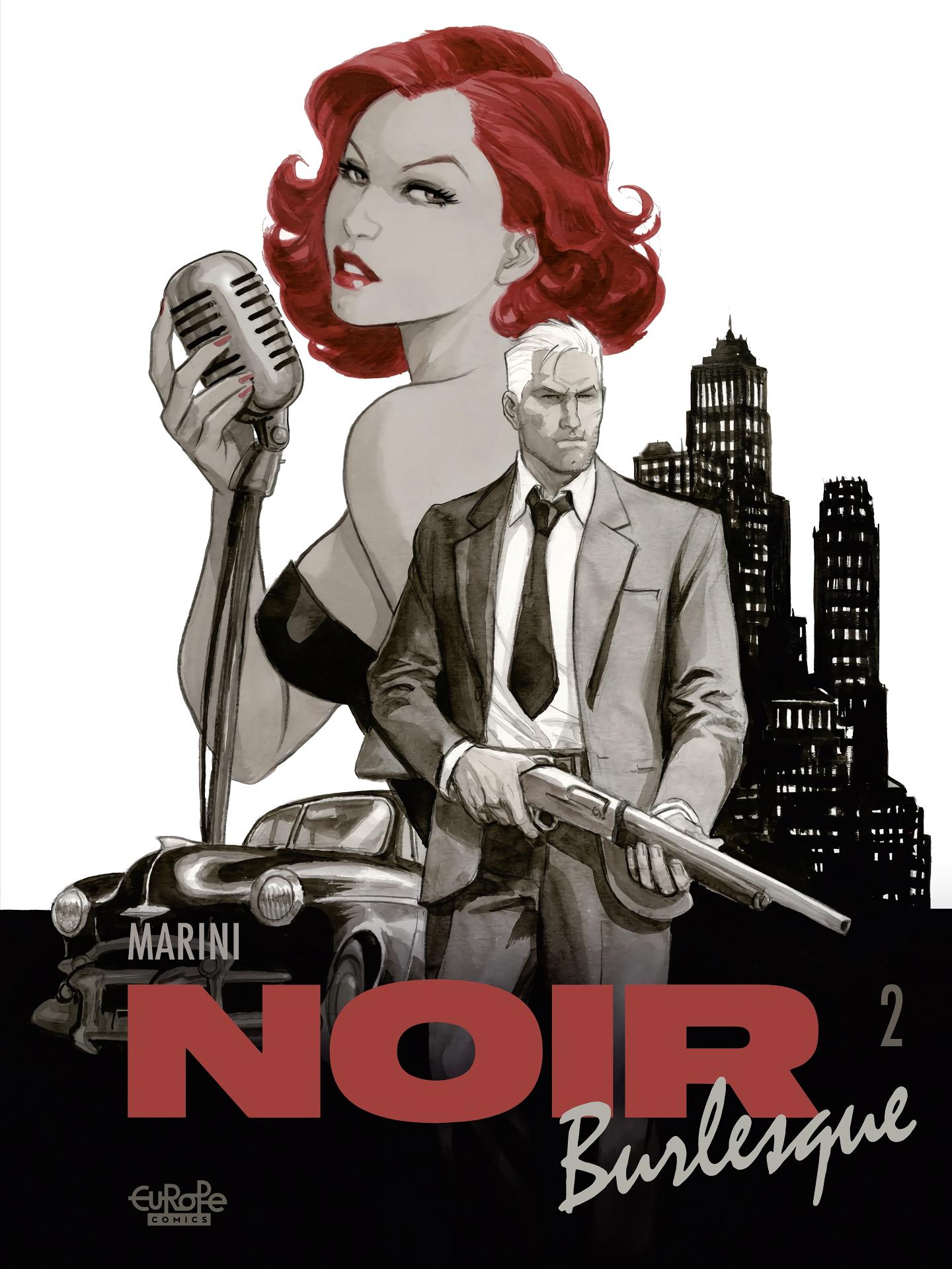 Noir Burlesque 2 - adult comic cover