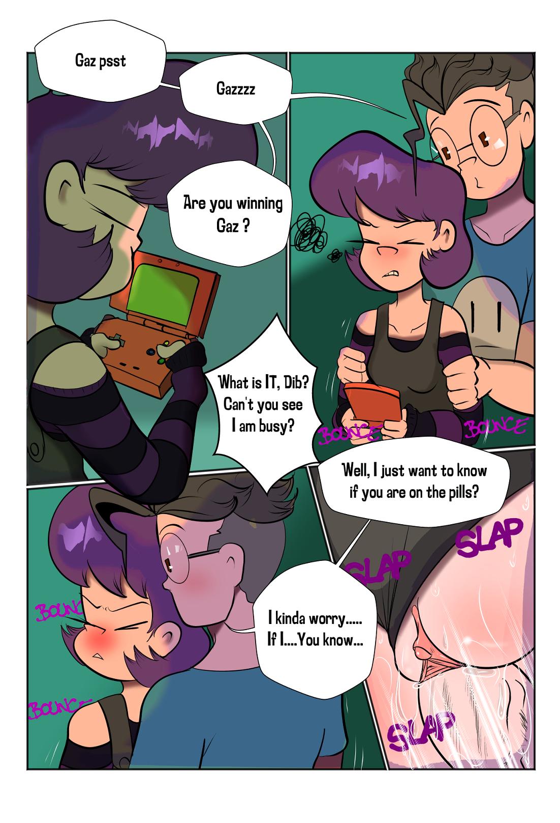 Normal day life of Membrane's sibling - adult comic cover
