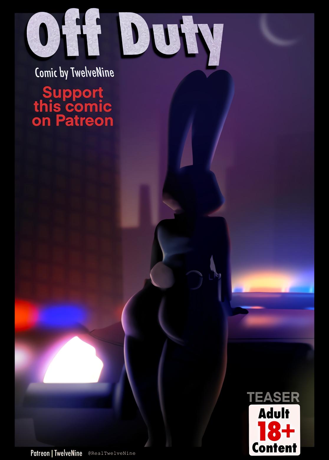 Off Duty - adult comic cover