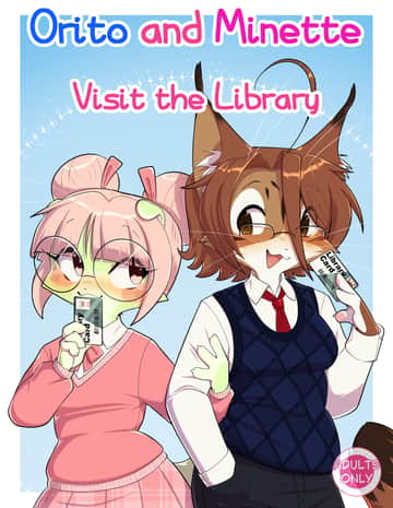 Orito and Minette: Visit the Library - Read free adult comic online
