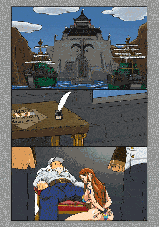 Overflowing Pirates - adult comic cover