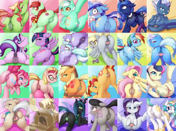 Pastel Pony Ponut, Plot, and Pussy - Read free adult comic online