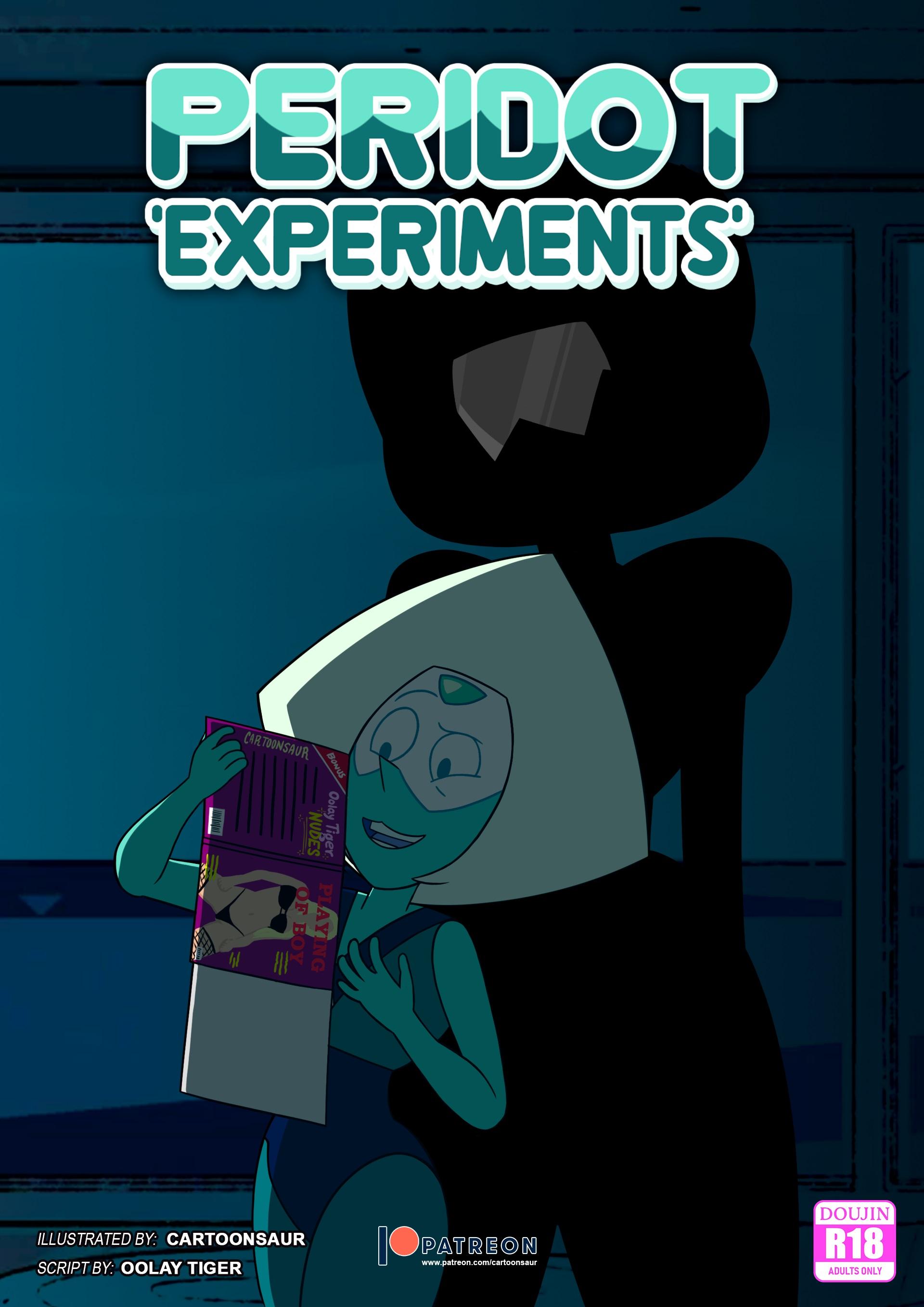 Peridot ‘Experiments’ - adult comic cover