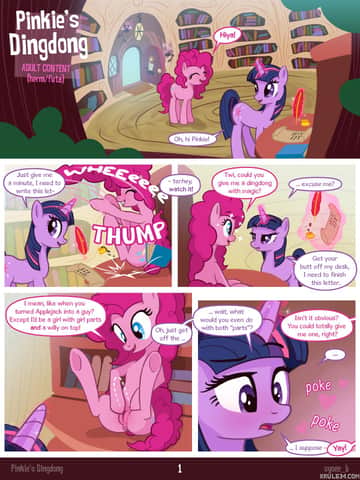 Pinkie's Schwanz - Read free adult comic online