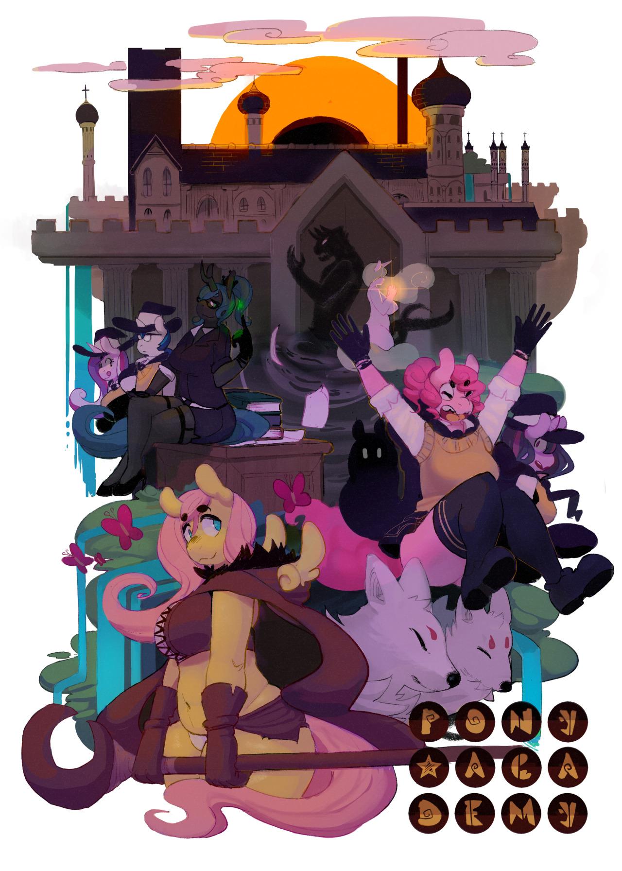 Pony Academy Chapter 5 - The Forest's Warden - adult comic cover