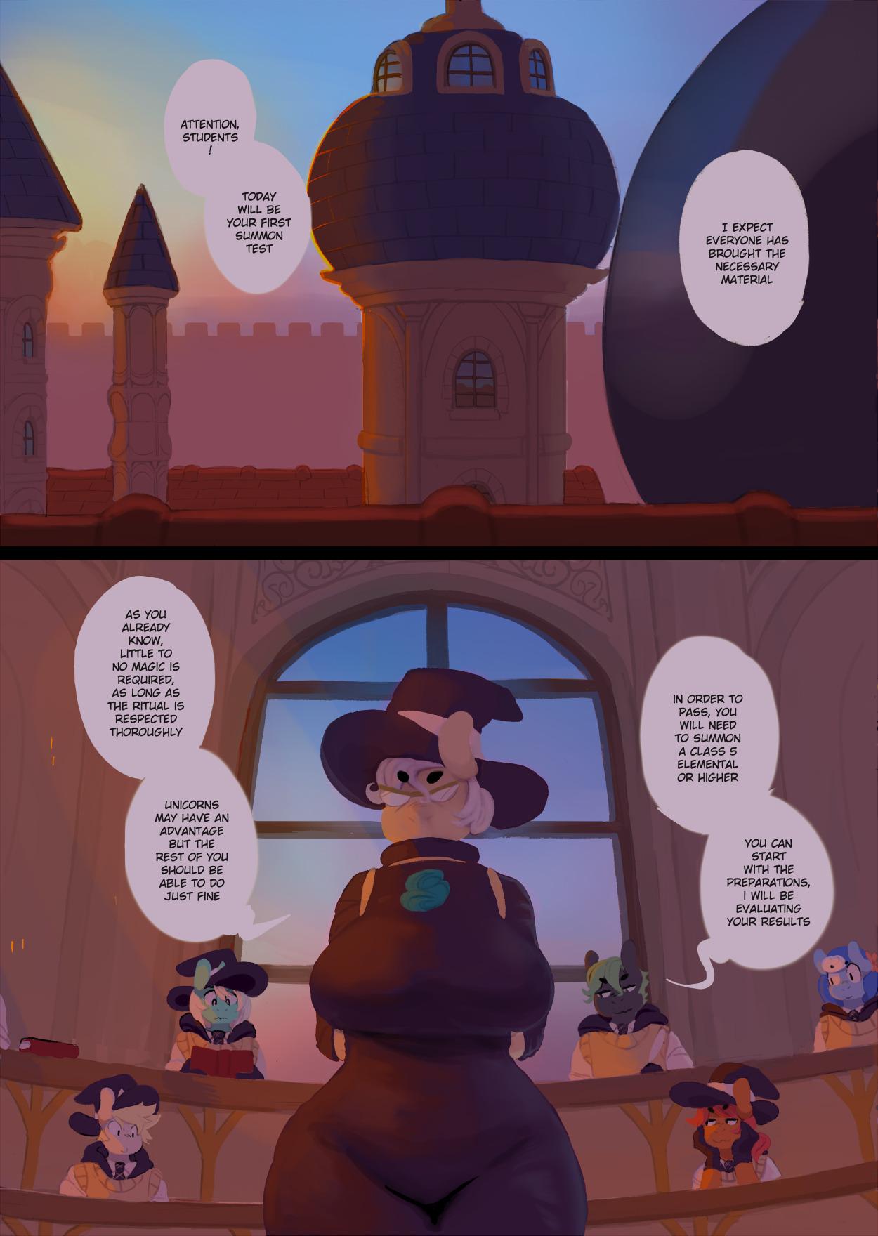 Pony Academy, Chapter 6: Candy Core - adult comic cover