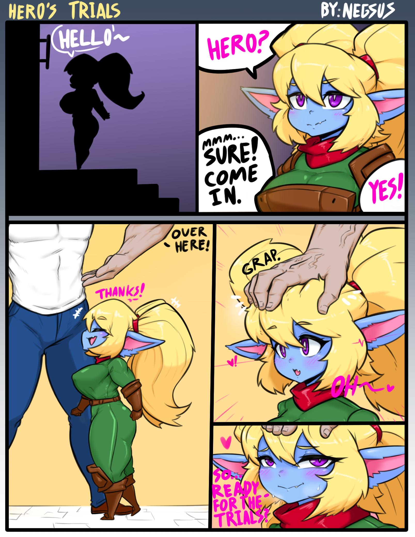 Poppy, Hero's Trials - adult comic cover