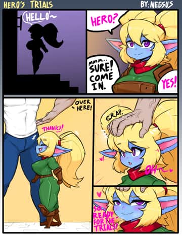 Poppy, Hero's Trials - Read free adult comic online
