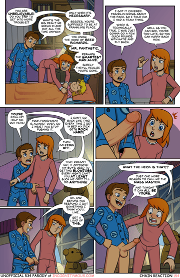 Power Pack - Chain Reaction Part 4 - Read free adult comic online