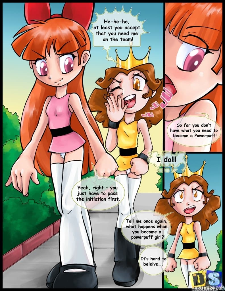 Powerpuff Girls - adult comic cover