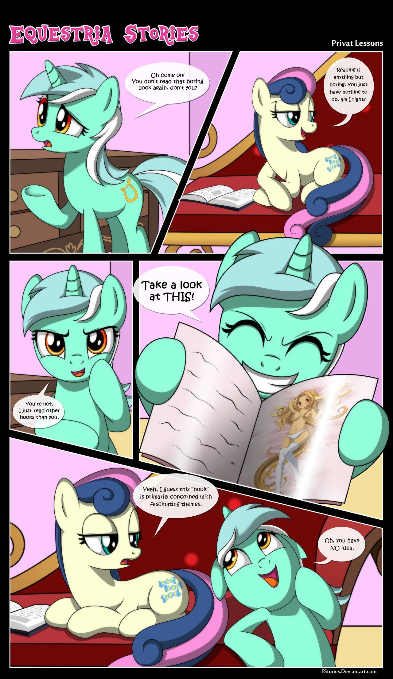 Private Lessons - adult comic cover