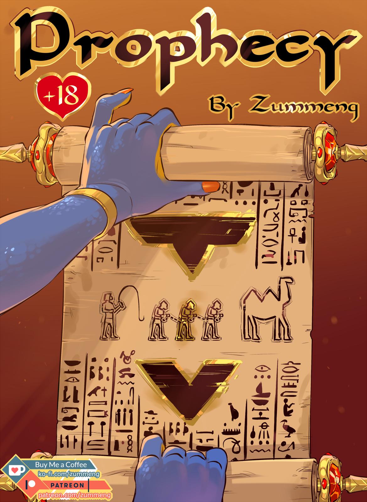 Prophecy - adult comic cover