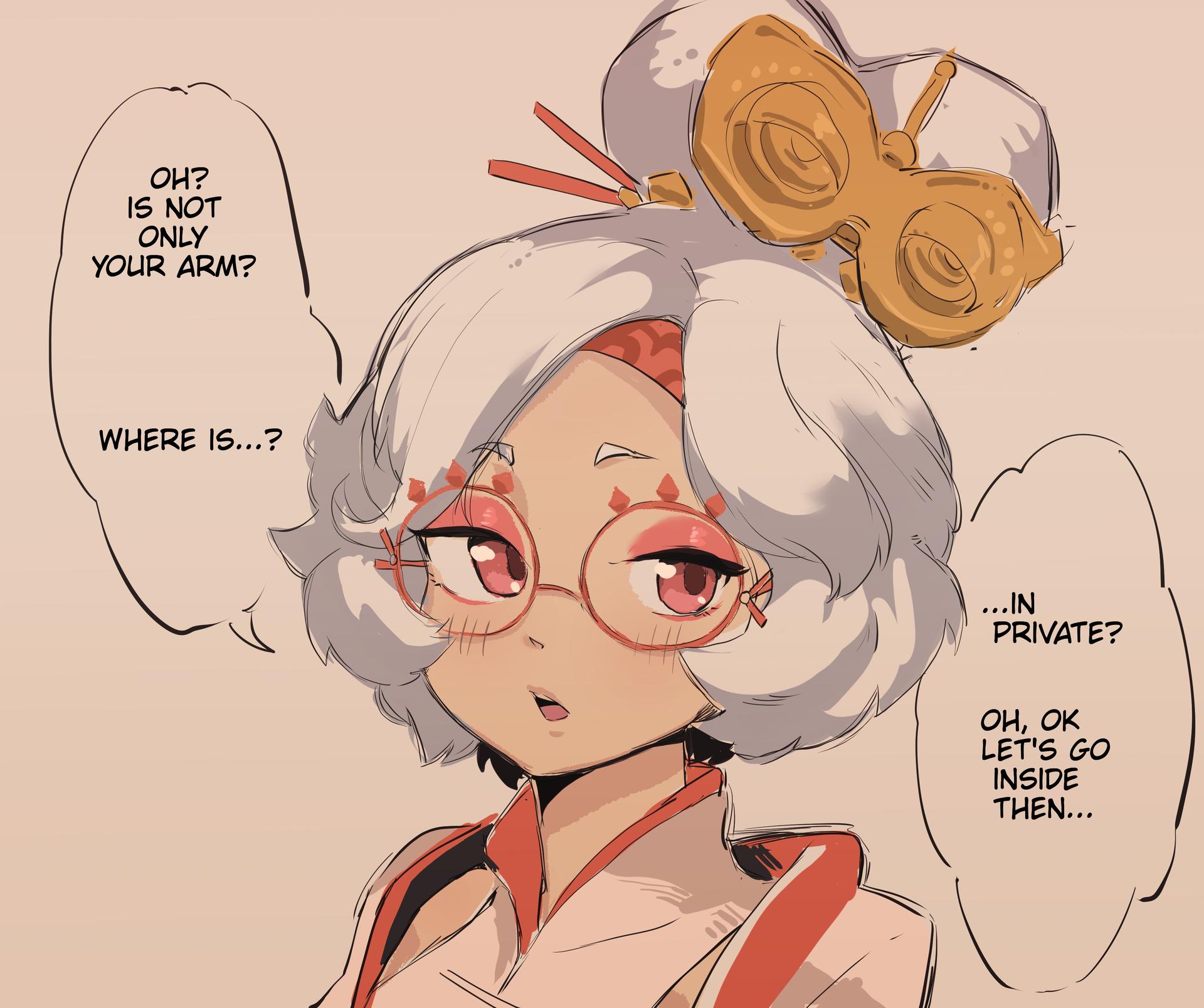 Purah on troubles! - adult comic cover