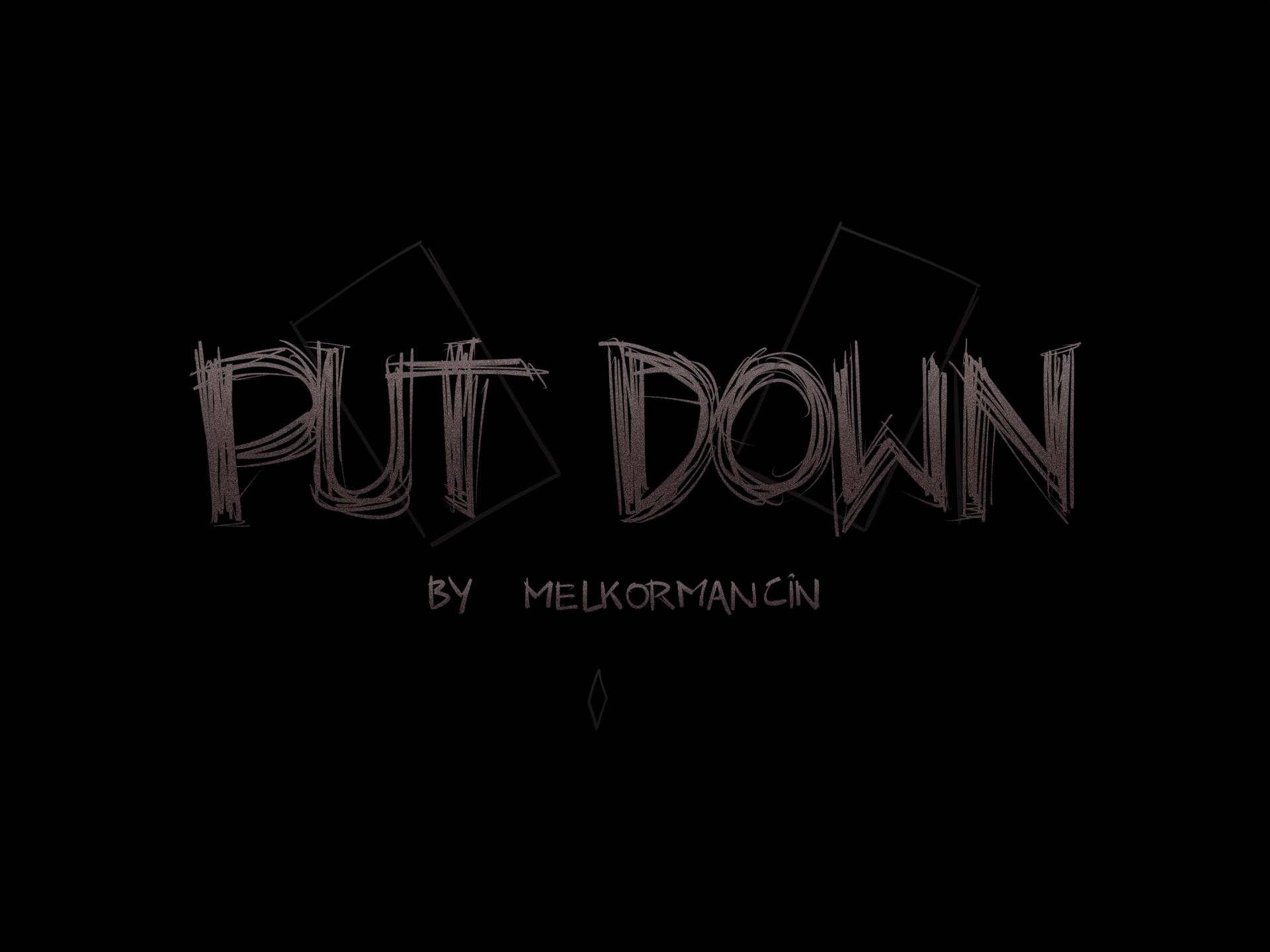 Put Down - adult comic cover