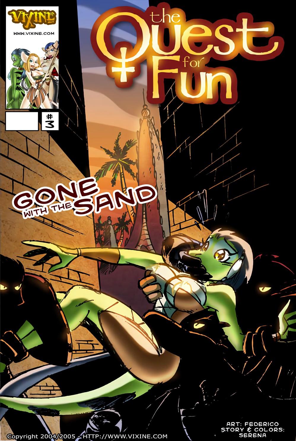 Quest For Fun 3 - adult comic cover