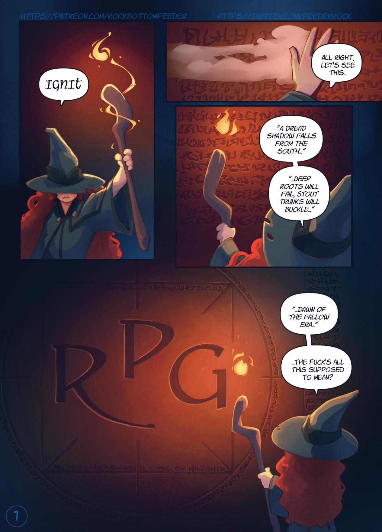 R.P.G. - adult comic cover