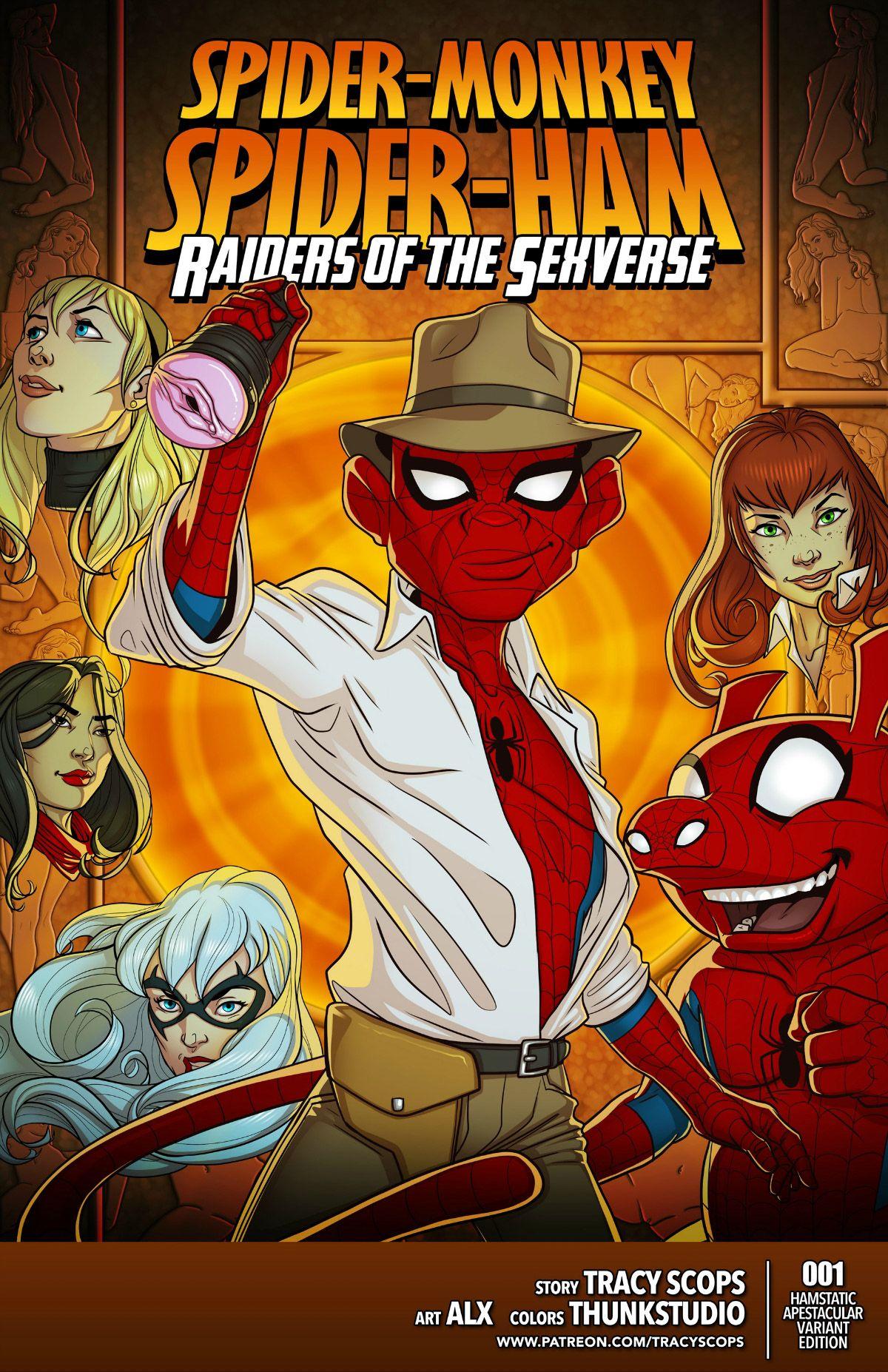 Raiders of the Sexverse - adult comic cover