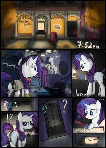 Rarity's Car - Read free adult comic online