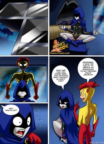 Raven X Kid Flash - Read free adult comic online