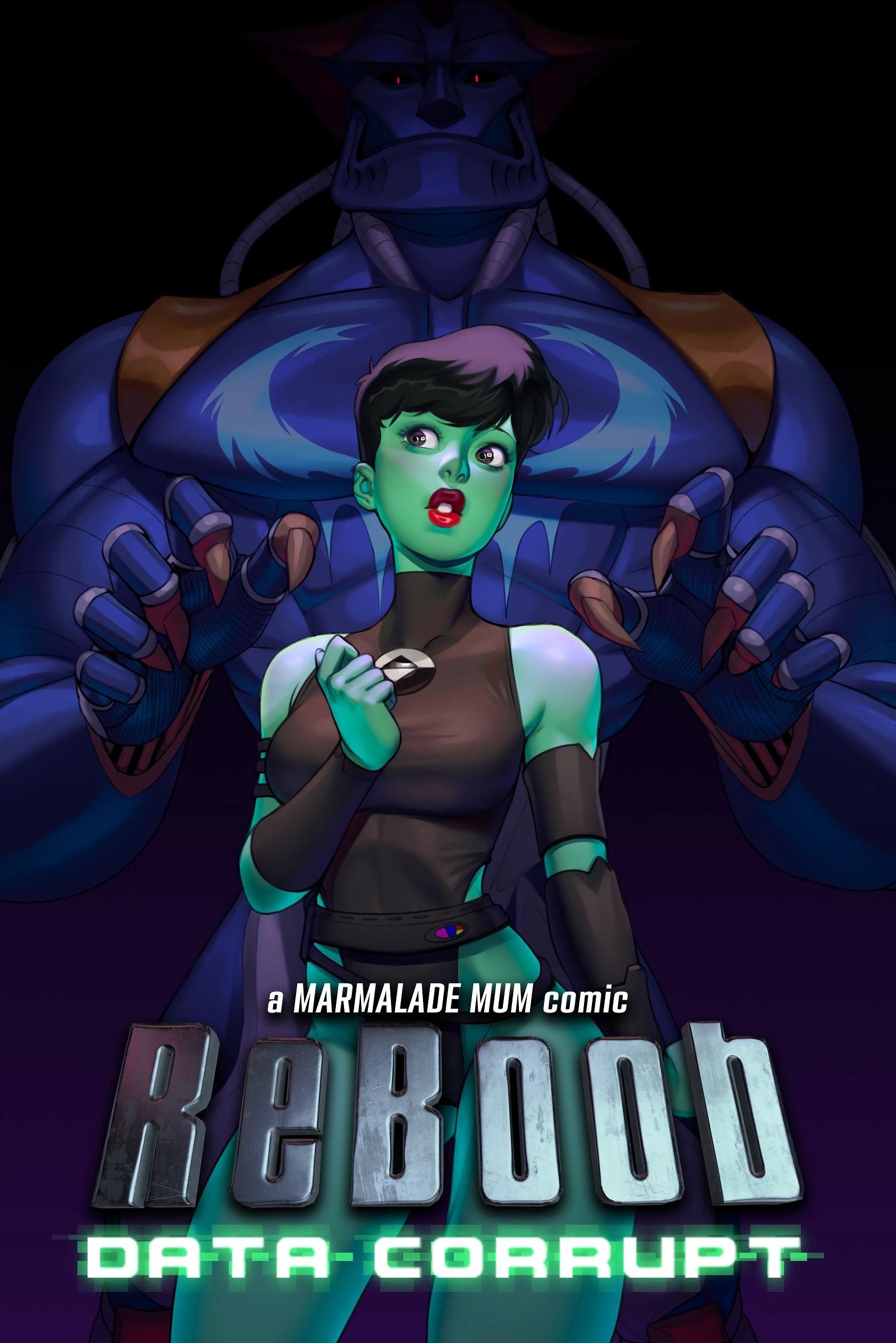ReBoob: Data Corrupt - adult comic cover