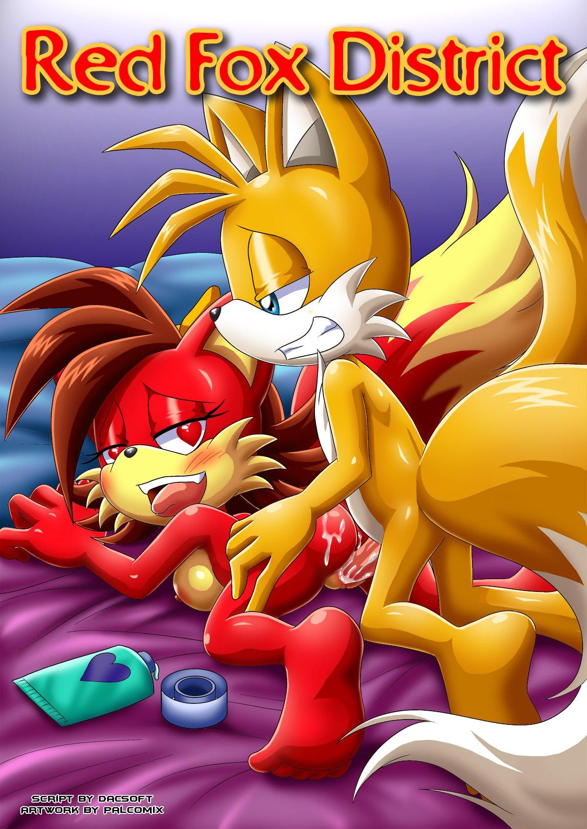 Red Fox District - adult comic cover