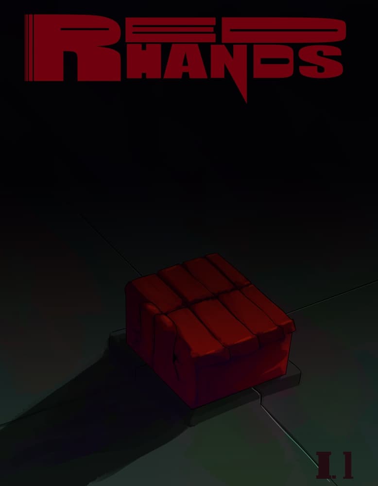 Red Hands Issue 1-3 - adult comic cover