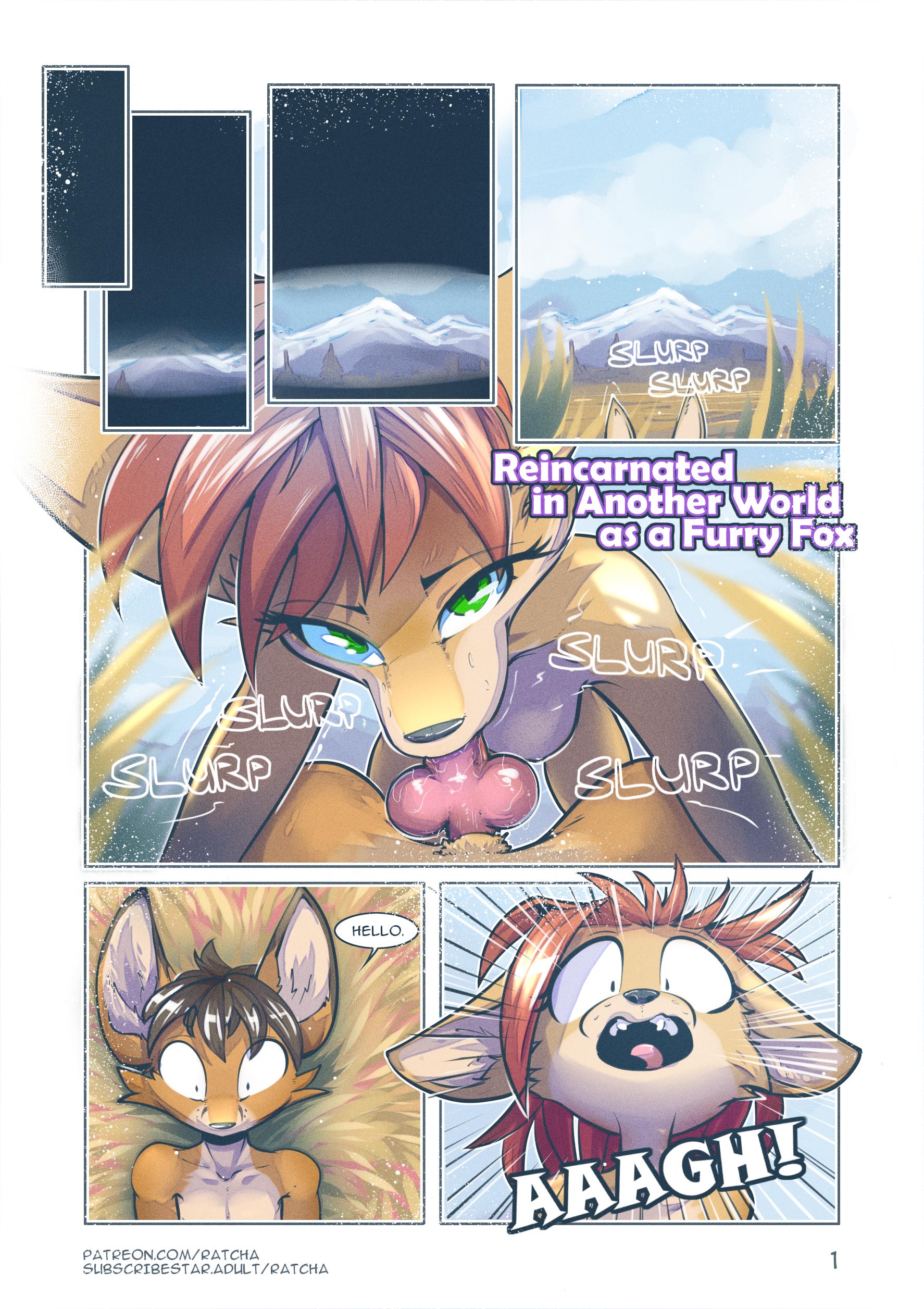 Reincarnated In Another World As A Furry Fox - adult comic cover