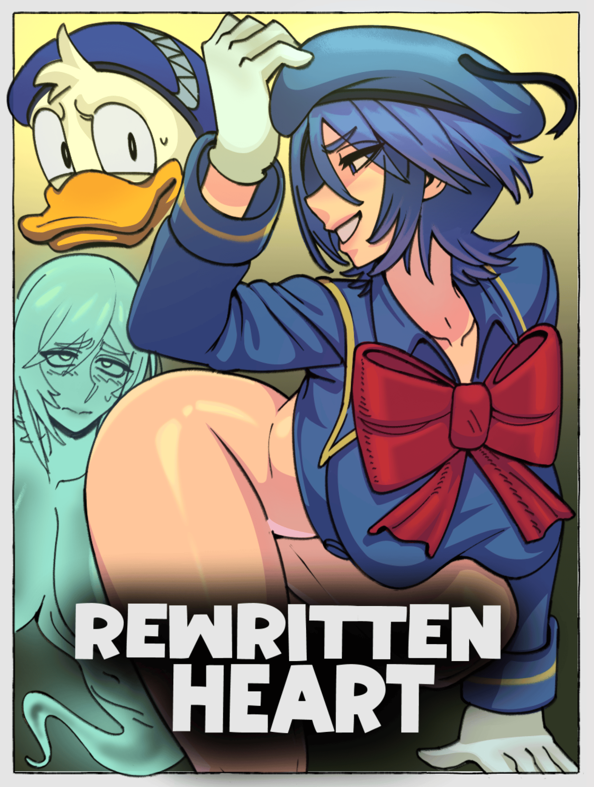 Rewritten Heart - adult comic cover