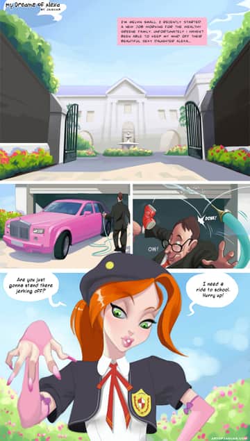 Rich Bitch: My Dreams Of Alexa - Read free adult comic online