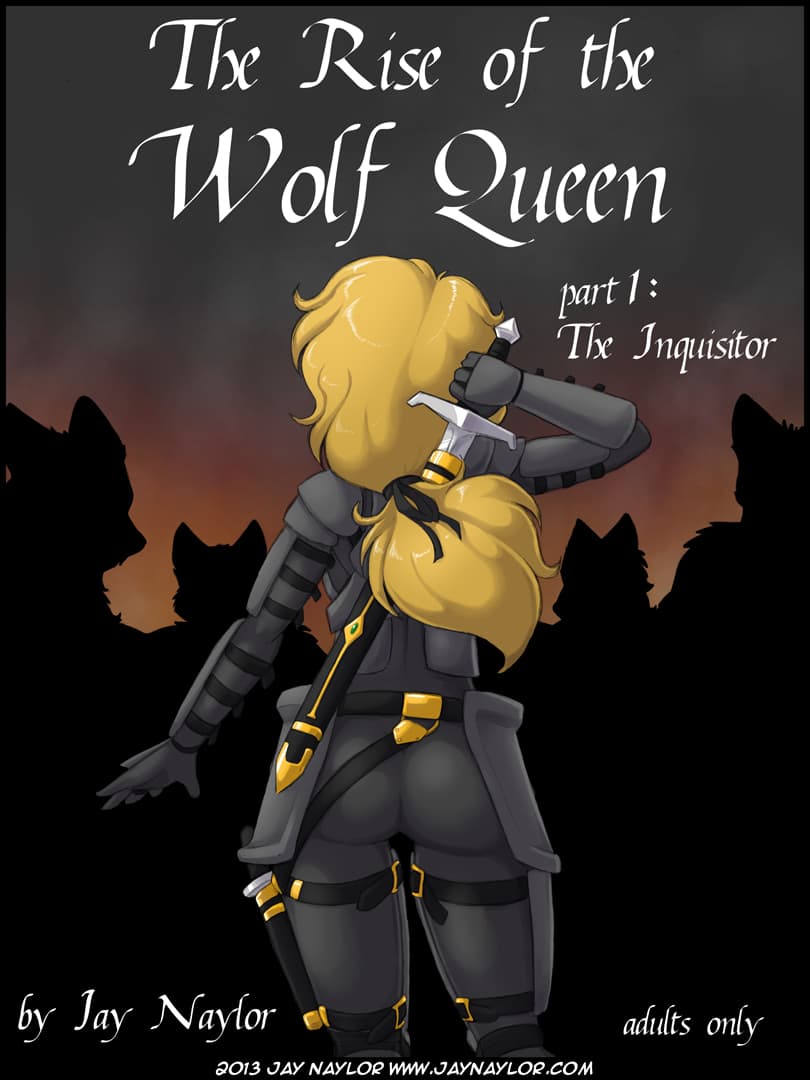 Rise of the Wolf Queen - Part 1 - The Inquisitor - adult comic cover