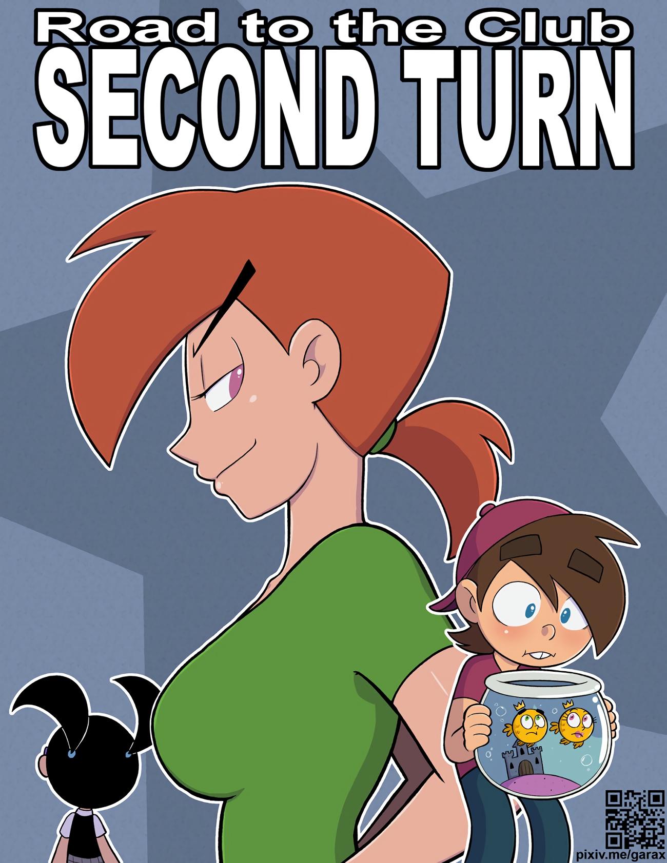 Road to the Club: Second Turn - adult comic cover