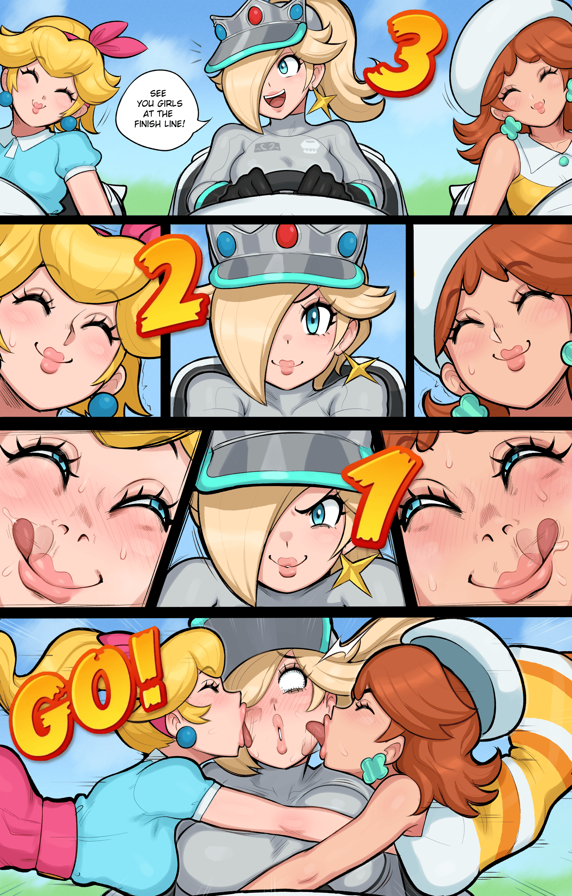 Rosalina - adult comic cover