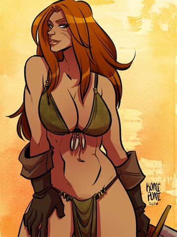 Rowena the Barbarian - Read free adult comic online