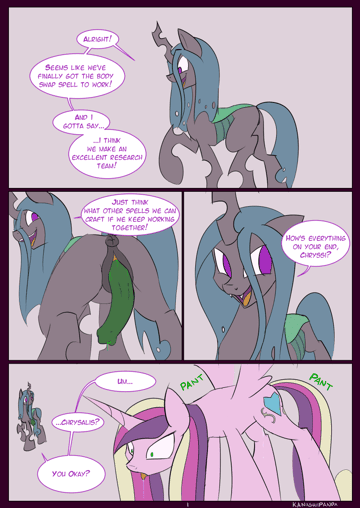 Royal Research Body Swap - Read free adult comic online