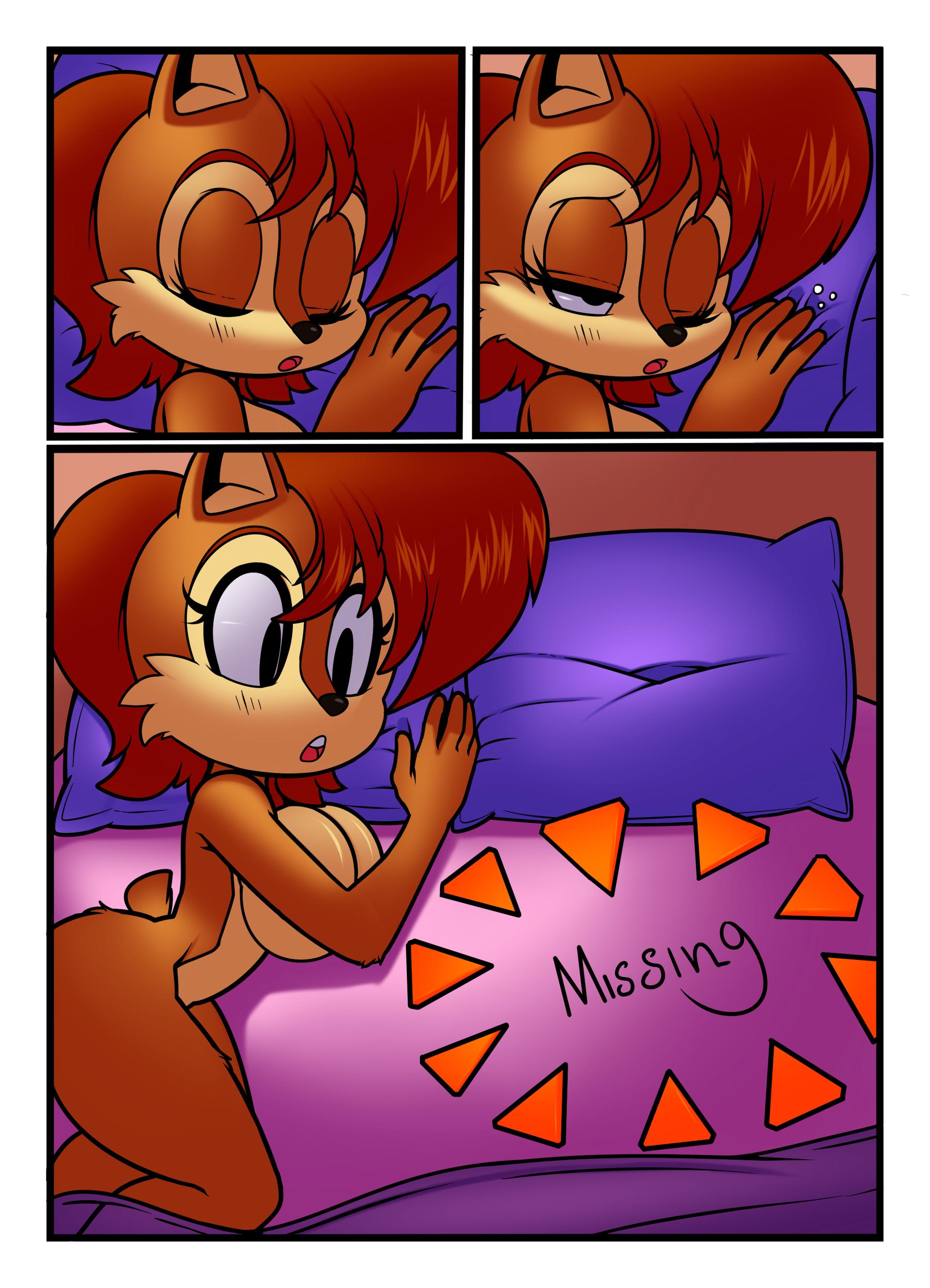Sally's Christmas Morning - adult comic cover