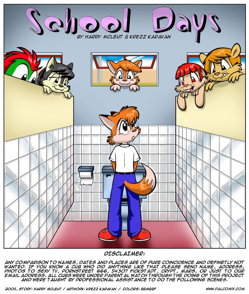 School Days Krezz Karavan - adult comic cover