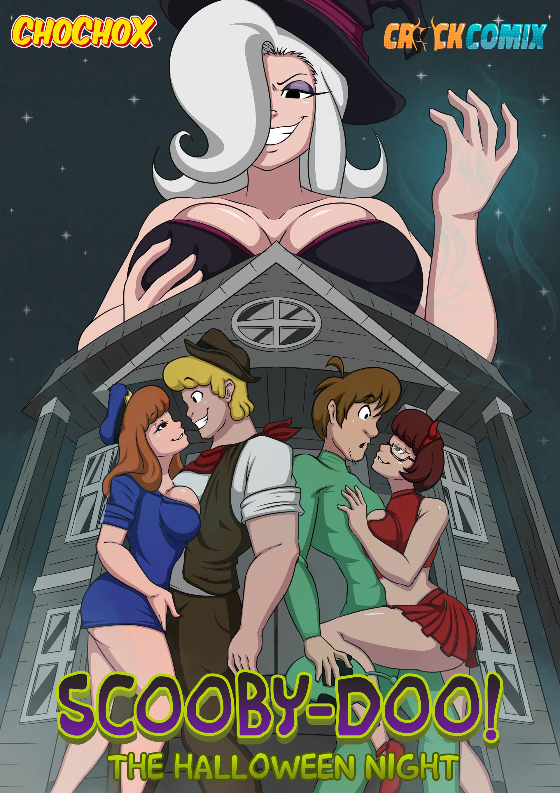 Scooby Doo! - The Halloween Night - adult comic cover
