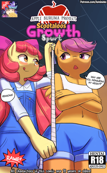 Scootaloo's Growth Spurt - Read free adult comic online