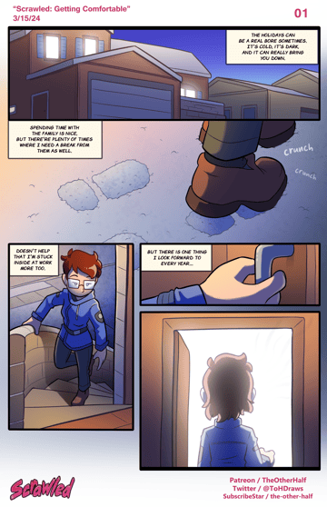 Scrawled 4: Getting Comfortable - Read free adult comic online